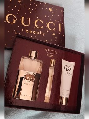 Gucci Guilty Women 3 Pcs Gift Set New In Box